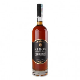   King's Віскі  Bourbon 107, 0.75 л (0856401008011)