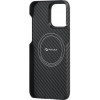 Pitaka MagEZ Case 4 Twill 1500D Black/Grey for iPhone 15 Pro (KI1501P) - зображення 5