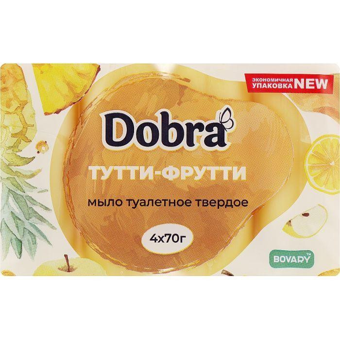 Dobra Тверде мило  Тутті-фрутті 4 x 70 г (4820195504161) - зображення 1