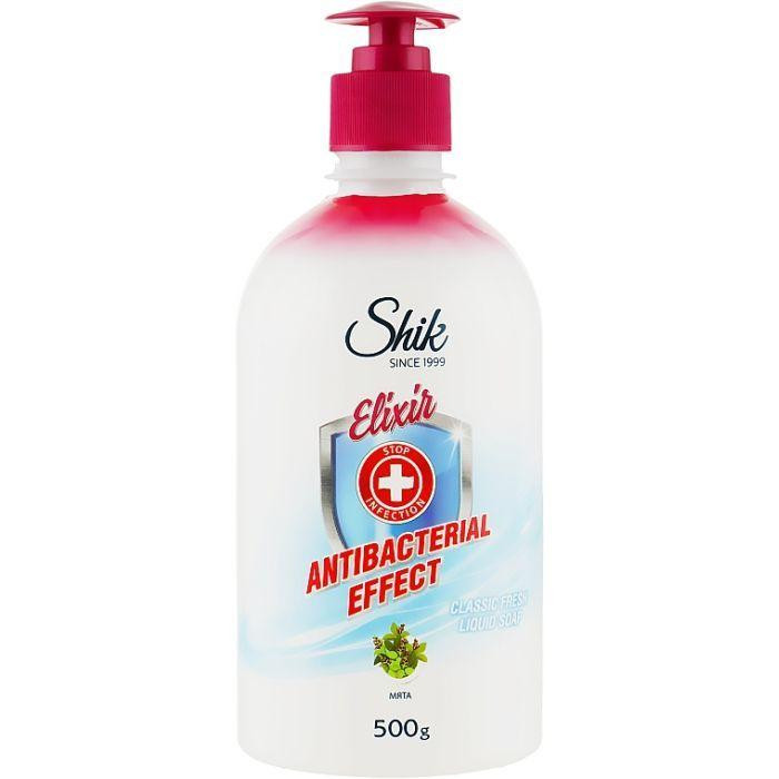 Shik Мило рідке  Elixir Antibacterial Effect Класична свіжість, з дозатором, 500 г - зображення 1