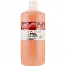   Fresh Juice Крем-мыло  Strawberry & Guava 1000 мл (4823015935756)