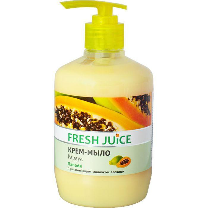 Fresh Juice Крем-мыло  Papaya 460 мл (4823015914591) - зображення 1