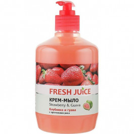   Fresh Juice Крем-мыло  Strawberry&Guava 460 мл (4823015921070)