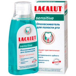   Lacalut Ополаскиватель для полости рта Lacalut sensitive 300 мл (4016369696507)