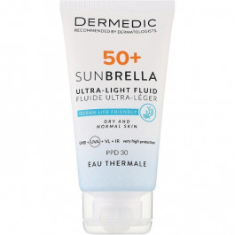   Dermedic Ультралегкий захисний флюїд  Sunbrella SPF 50+ для сухої та нормальної шкіри 40 мл (5901643177546)