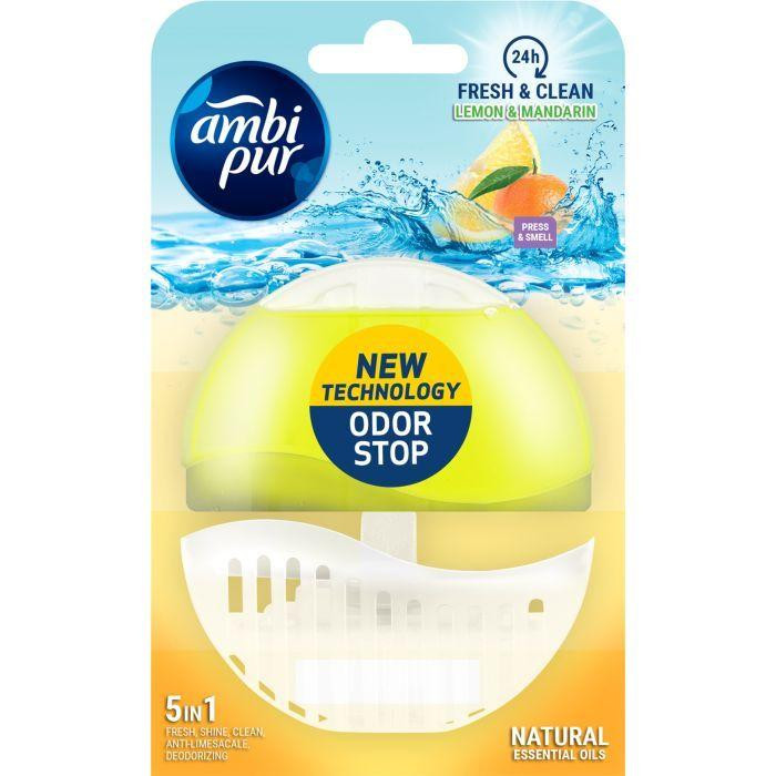 Ambi Pur Туалетный блок для унитаза  Lemon&Mandarin 55 мл (8435495816263) - зображення 1