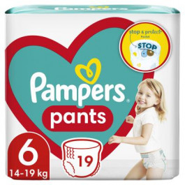   Pampers Pants 6, 19 шт