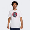 Nike Біла чоловіча футболка  PSG M NK CREST TEE FV8558-100 - зображення 1