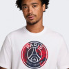 Nike Біла чоловіча футболка  PSG M NK CREST TEE FV8558-100 - зображення 4