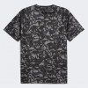 PUMA Чорна чоловіча футболка  FIT Ultrabreathe AOP tee 524925/01 - зображення 8