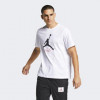 Nike Біла чоловіча футболка  JUMPMAN FLIGHT HBR TEE AO0664-100 - зображення 1