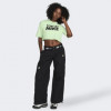 Nike Зелена жіноча футболка  W NSW CROP TEE GLS FZ4635-376 - зображення 3