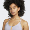 Nike Бузковий жіночий топ  W NK DF INDY V-NECK BRA CZ4456-536 - зображення 4