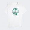 PUMA Біла чоловіча футболка  ESS+ PALM RESORT Graphic Tee 683000/02 - зображення 4