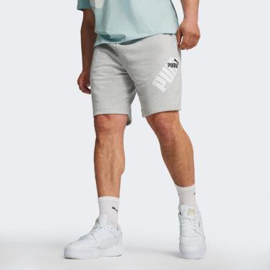 PUMA Світло-сірі чоловічі шорти  POWER Graphic Shorts 9&apos;&apos; TR 678965/04 - зображення 1