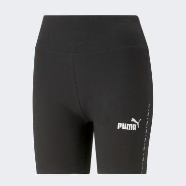 PUMA Чорні жіночі шорти  POWER Tape 7" Short Leggings 674229/01 - зображення 1