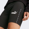 PUMA Чорні жіночі шорти  POWER Tape 7" Short Leggings 674229/01 - зображення 3