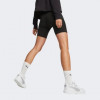 PUMA Чорні жіночі шорти  POWER Tape 7" Short Leggings 674229/01 - зображення 5