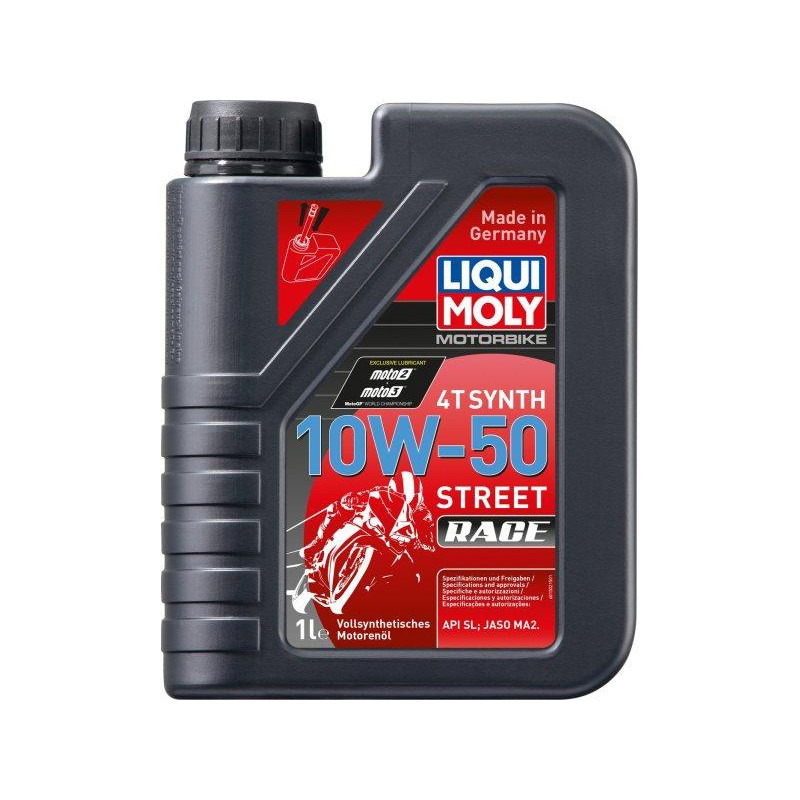 Liqui Moly RACING SYNTH 4T 10W-50 1л - зображення 1