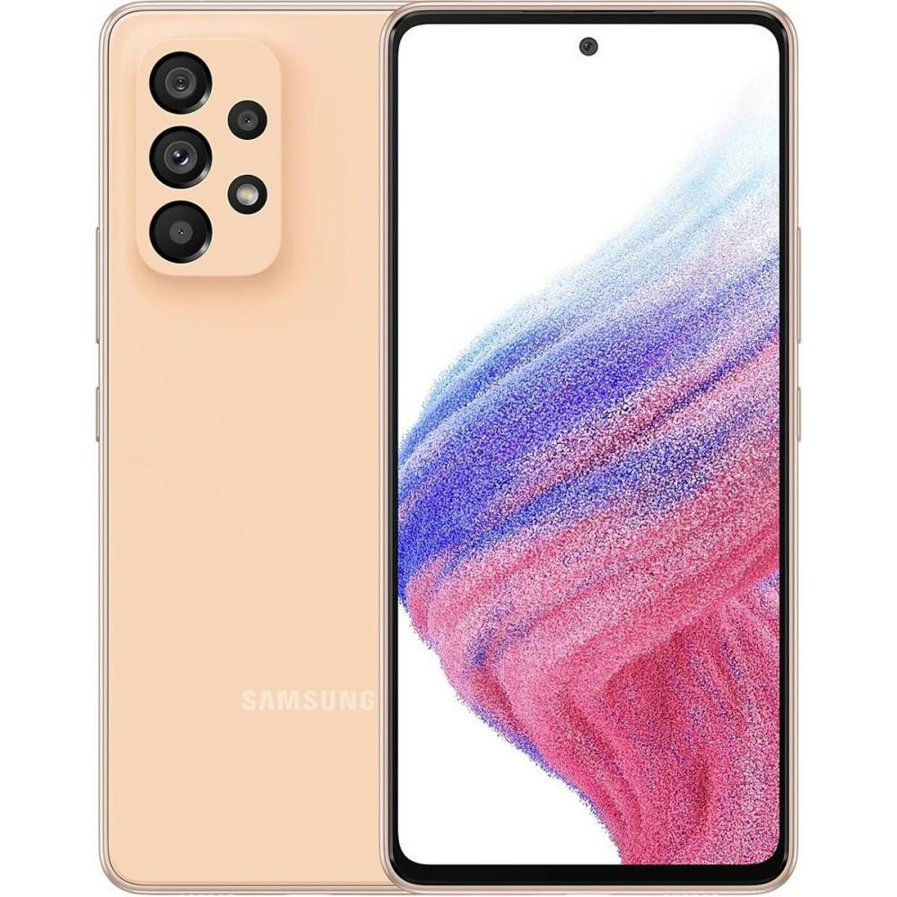 Samsung Galaxy A53 5G 8/128GB Peach (SM-A536EZOG) - зображення 1