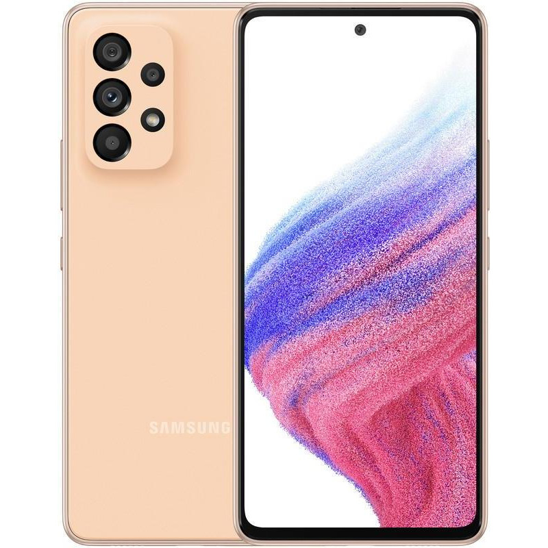 Samsung Galaxy A53 5G 6/128GB Peach (SM-A536EZOD) - зображення 1