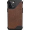 URBAN ARMOR GEAR iPhone 12 Pro Max Metropolis LT Leather Brown (11236O118380) - зображення 1