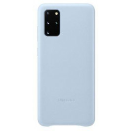   Samsung G985 Galaxy S20+ Leather Cover Sky Blue (EF-VG985LLEG)