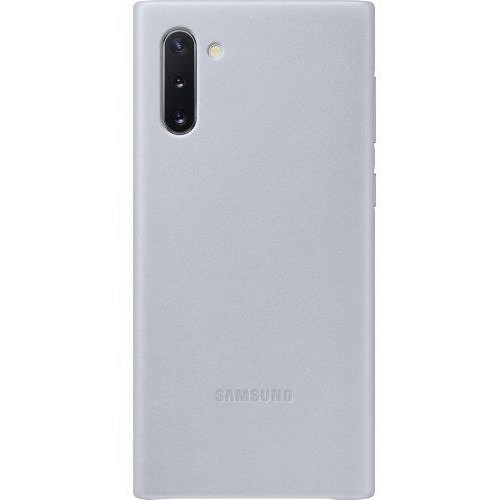 Samsung N970 Galaxy Note 10 Leather Cover Gray (EF-VN970LJEG) - зображення 1