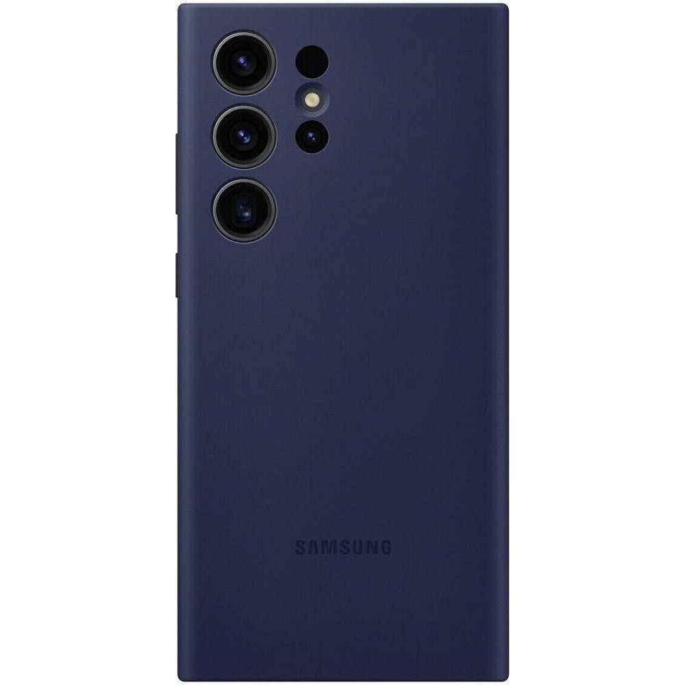 Samsung S918 Galaxy S23 Ultra Silicone Case Navy (EF-PS918TNEG) - зображення 1