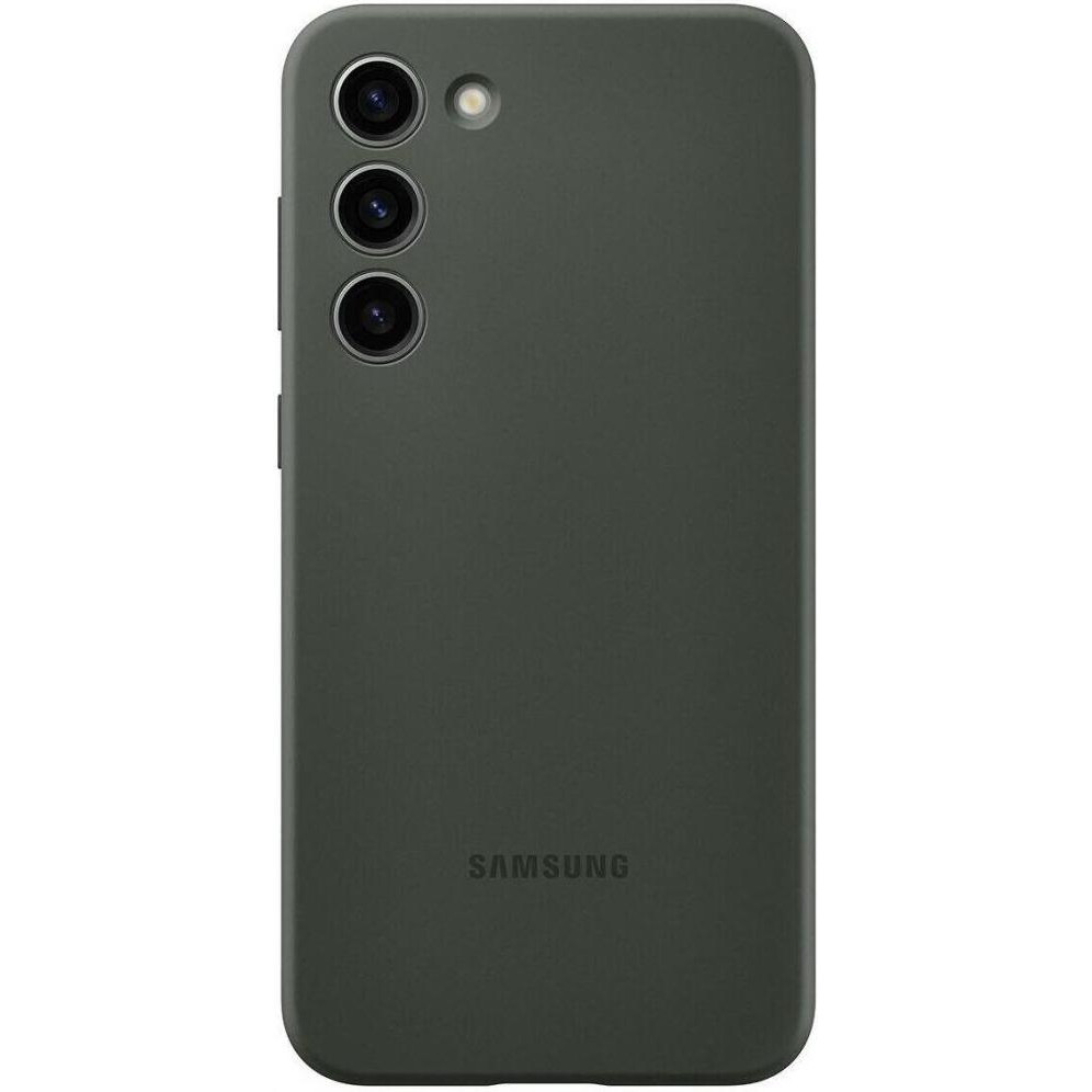 Samsung S916 Galaxy S23+ Silicone Cover Khaki (EF-PS916TGEG) - зображення 1