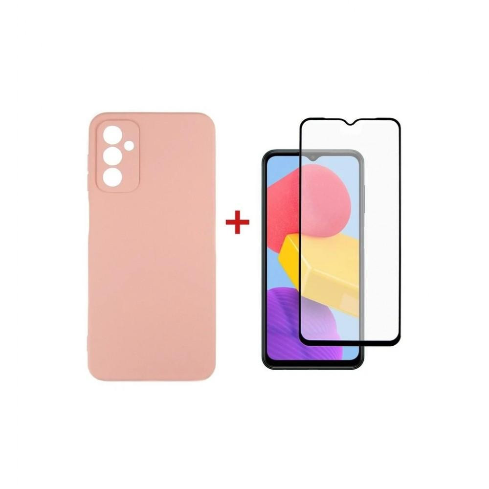 DENGOS Чохол + скло для Samsung Galaxy M13  Pink (DG-KM-72) - зображення 1