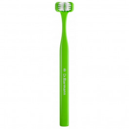   Dr. Barman's Зубна щітка  Superbrush Compact Тристороння М'яка Салатова (7032572876328-light-green)