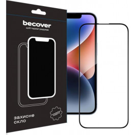   BeCover Захисне скло  для Apple iPhone 15 Pro Max Black (710594)