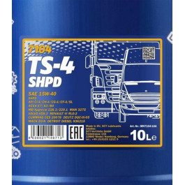   Mannol TS-4 15W-40 SHPD 10л