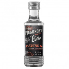   Nemiroff Горілка  Оригінал, 40%, 0,1 л (90277) (4820181420581)