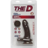 Doc Johnson The D - Super D - 6 Inch With Balls - ULTRASKYN - Chocolate (SO3497) - зображення 2