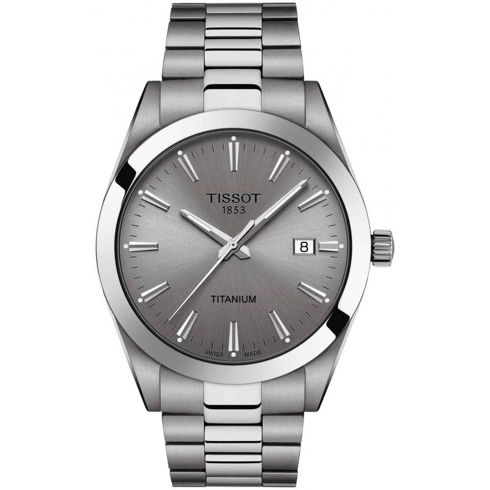 Tissot Gentleman Titanium T127.410.44.081.00 - зображення 1