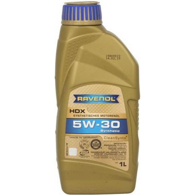 RAVENOL HDX 5W-30 1л - зображення 1