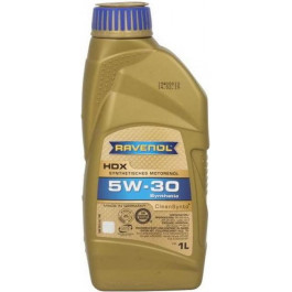   RAVENOL HDX 5W-30 1л