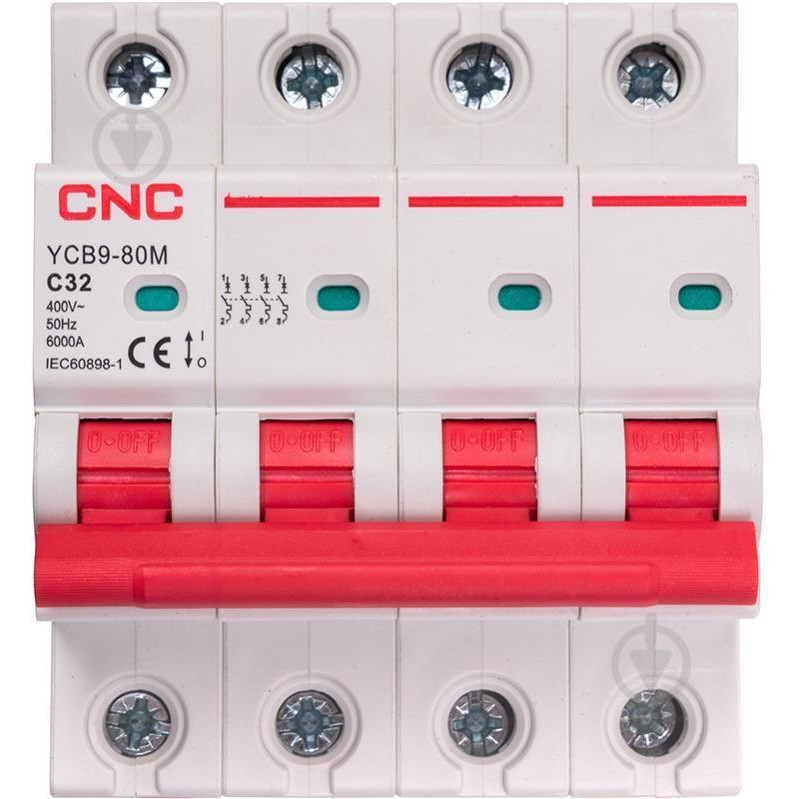 CNC Electric YCB9-80M 4P C32 6ka (NV821624) - зображення 1