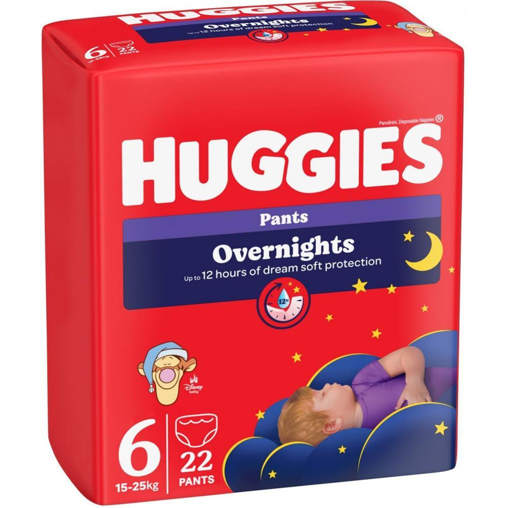 Huggies Overnights Pants 6, 22 шт - зображення 1