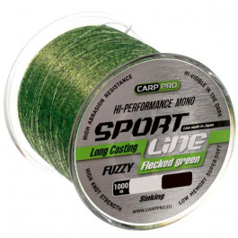   Carp Pro Sport Line Fuzzy Flecked Green / 0.235mm 1000m 4.1kg (CP2410-0235)