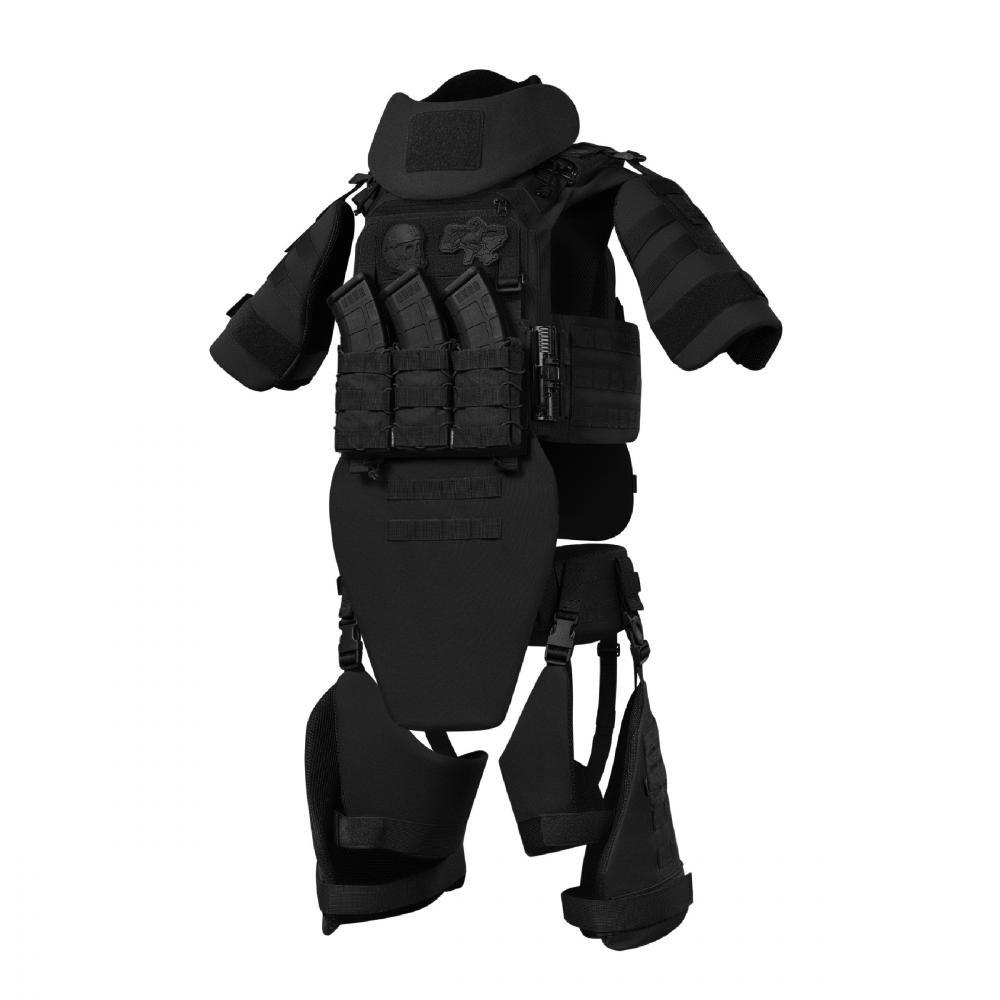 UkrArmor TAG Pro Level II (Tactical Armored Gear). Клас захисту – 2. Чорний - зображення 1