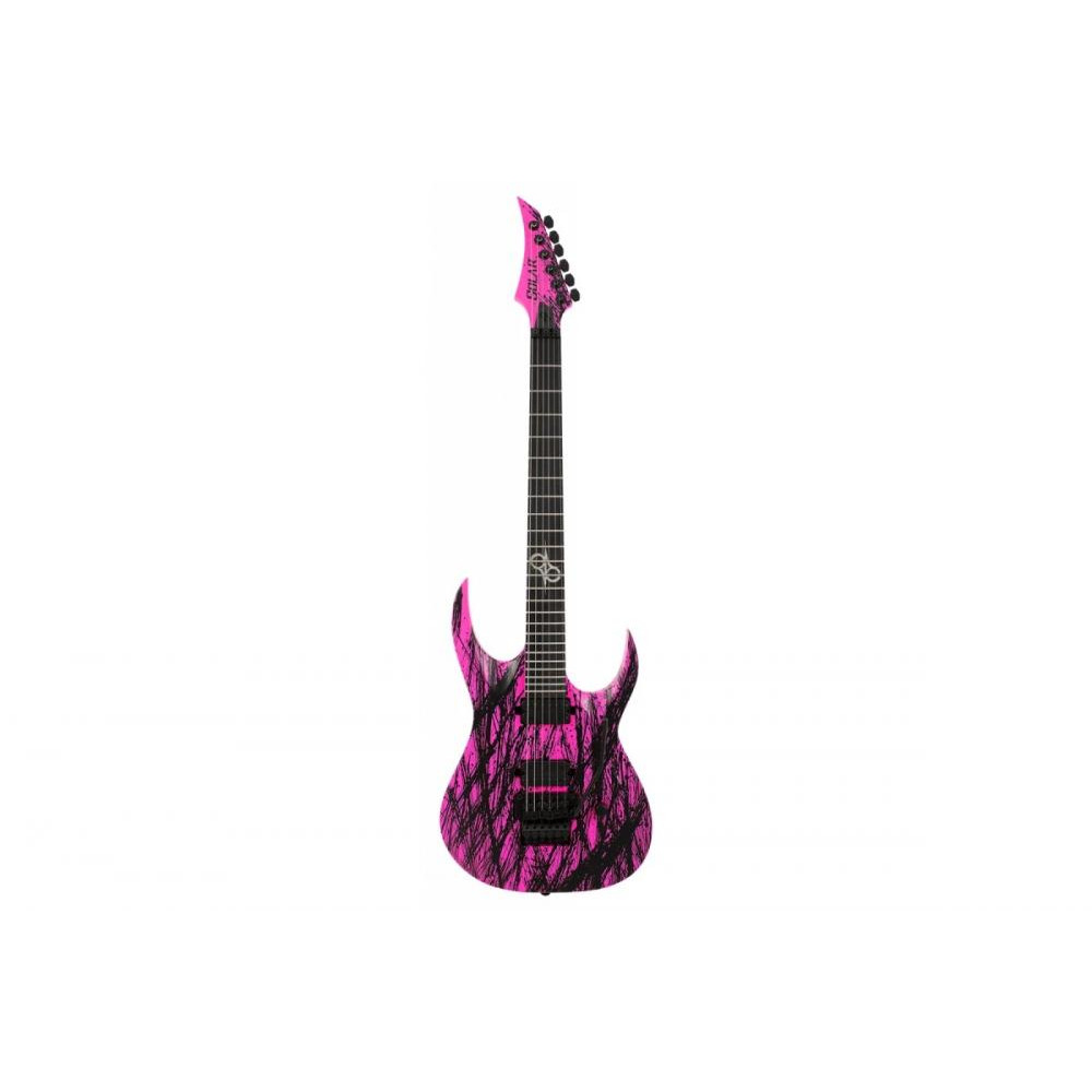 Solar Guitars A2.6FRPN CANIBALISMO PINK NEON MATTE - зображення 1