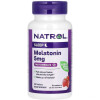 Natrol Мелатонин 5 мг, быстрорастворимый, вкус клубники, Melatonin, Fast Dissolve, , 90 таблеток - зображення 1