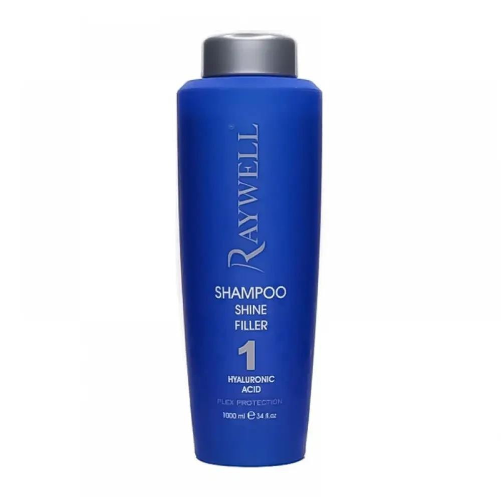 Raywell Шампунь для блиску волосся з гіалуроновою кислотою  Shine Filler Shampoo 1л (RR484) - зображення 1