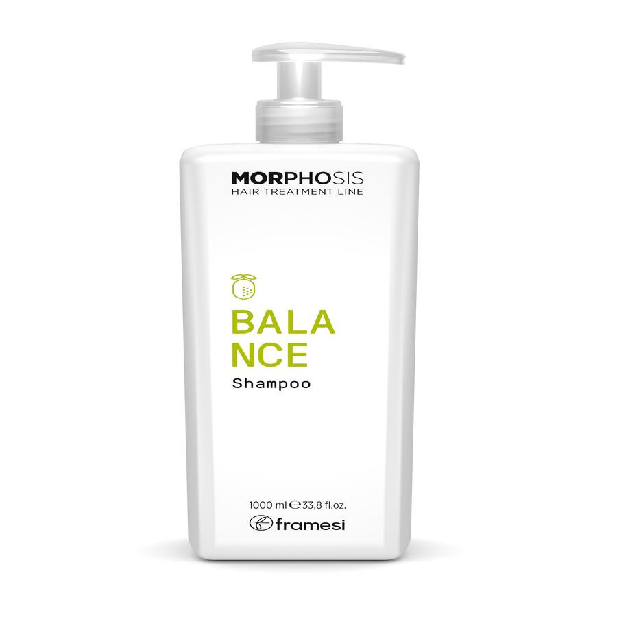 Framesi Шампунь, який відновлює та регулює ліпідний баланс шкіри Morphosis Balance Shampoo  1000 мл - зображення 1