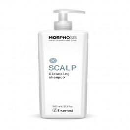   Framesi Шампунь для глибокого очищення волосся та шкіри голови Morphosis Scalp Cleansing Shampoo  1000 мл