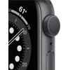 Apple Watch Series 6 GPS 44mm Space Gray Aluminum Case w. Black Sport B. (M00H3) - зображення 2