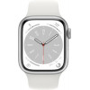 Apple Watch Series 8 GPS 41mm Silver Aluminum Case with White S. Band (MP6K3, MP6L3) - зображення 3